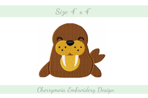Baby Walrus Embroidery Design Review