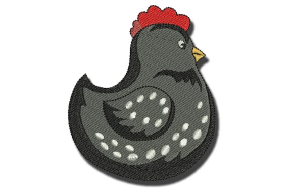 Black Chicken Embroidery: A Holiday Design Review