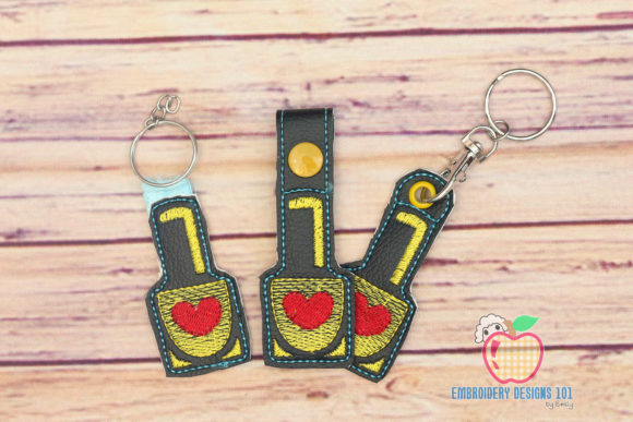 Nail Polish Bottle Keyfob ITH: A Designer’s Review