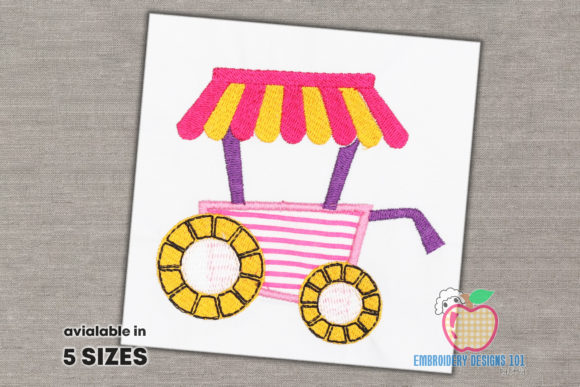 Review: Ice Cream Cart with Shade Applique
