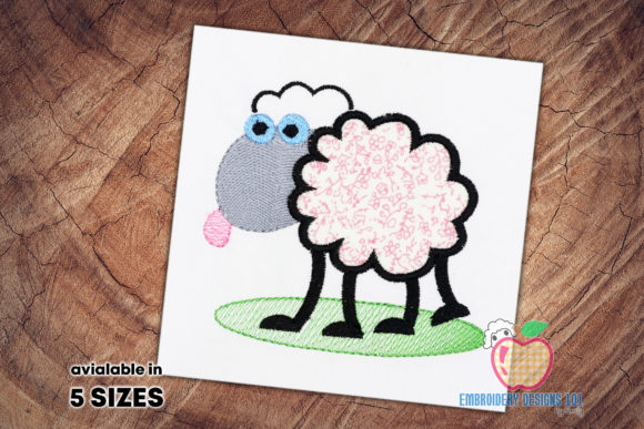 Reviewing A Sheep Made As the Funky Design for Craft Fairs