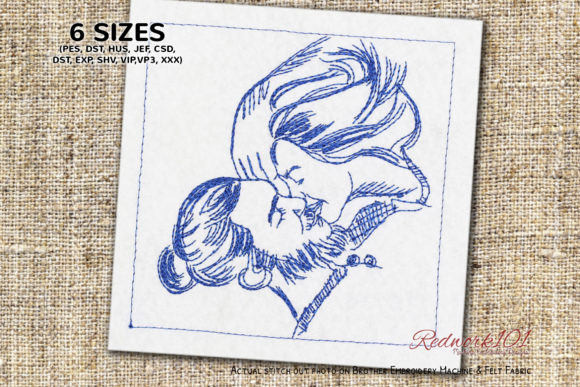 Reviewing Passionate Kiss Redwork for Handmade Gifts