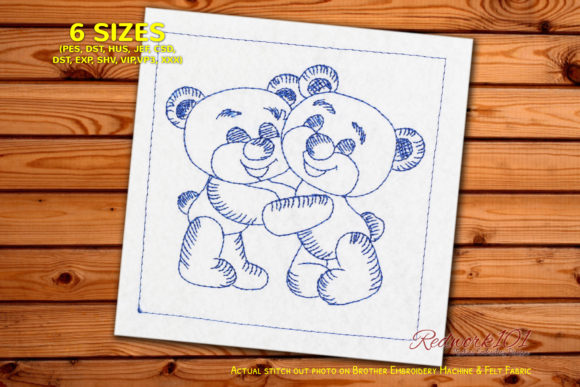 Teddy Bear Hugs Bluework: A Designer’s Review